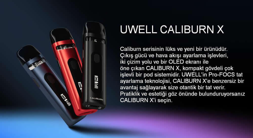 Uwell Caliburn X Pod Kit, Caliburn X Fiyat